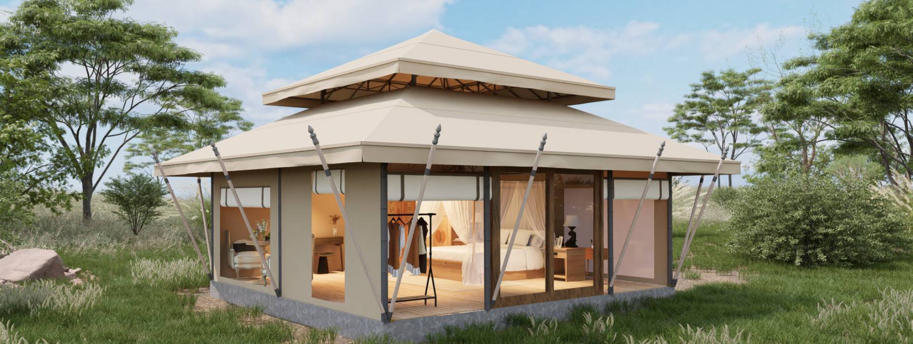 温县户外野奢帐篷